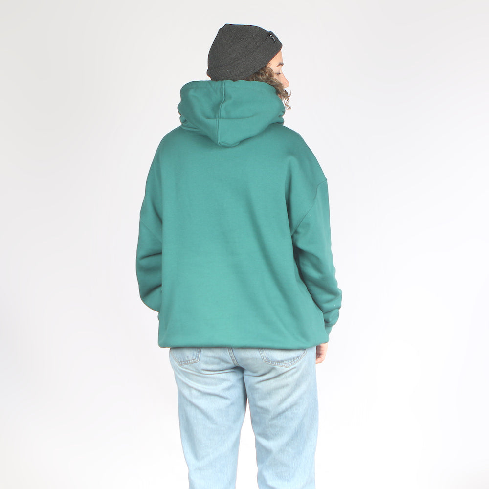 Copper DWR Oversized Hoodie Teal