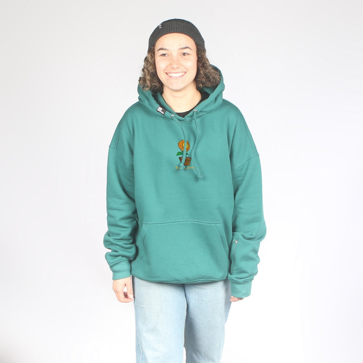 Grow DWR Oversized Hoodie Teal