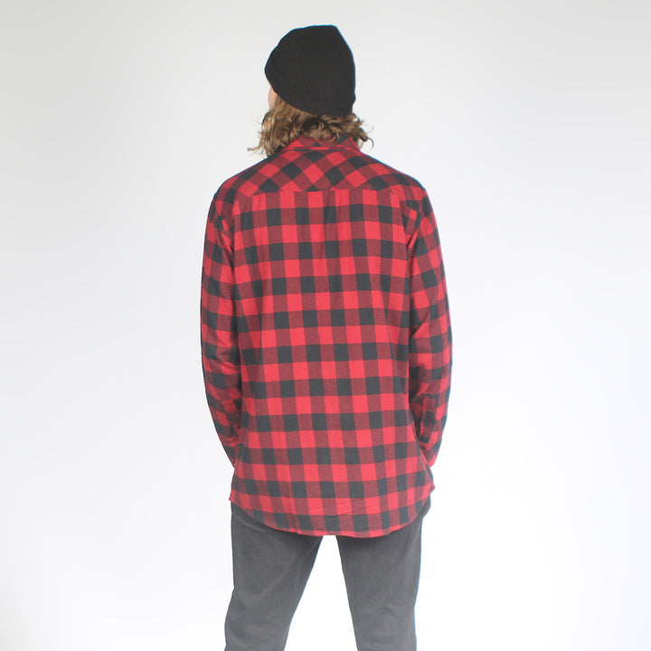 Country Flannel Shirt Red/Black
