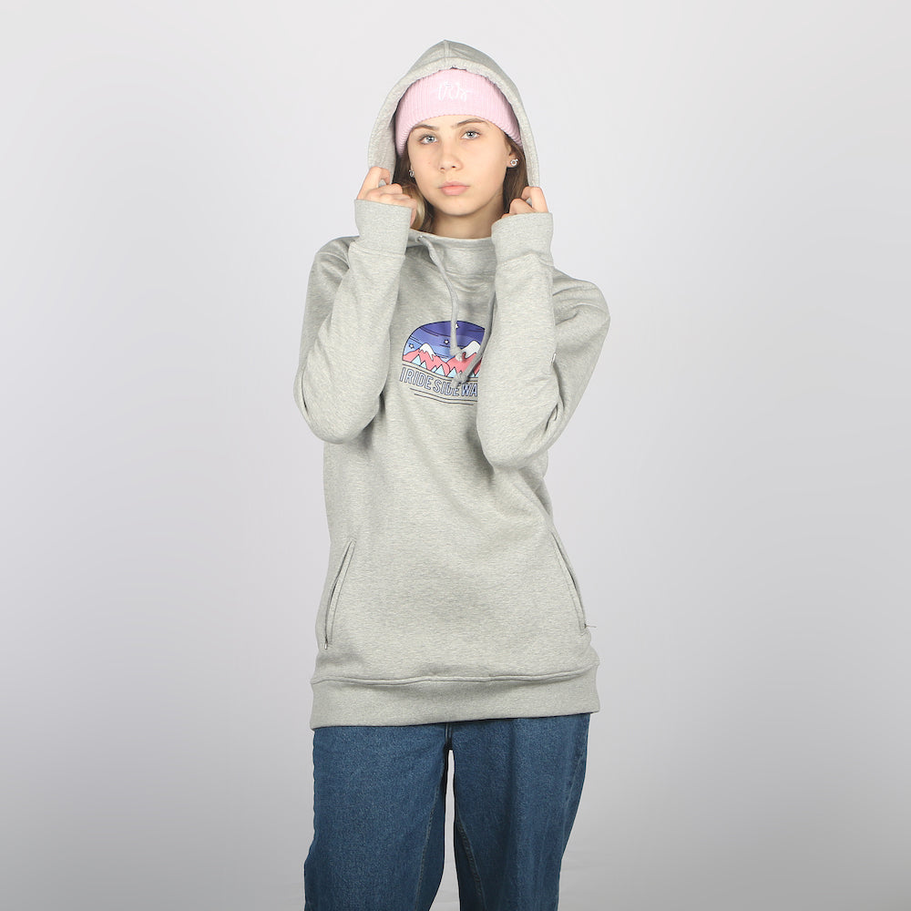 Vista DWR Shred Fit Hoodie Grey Marle