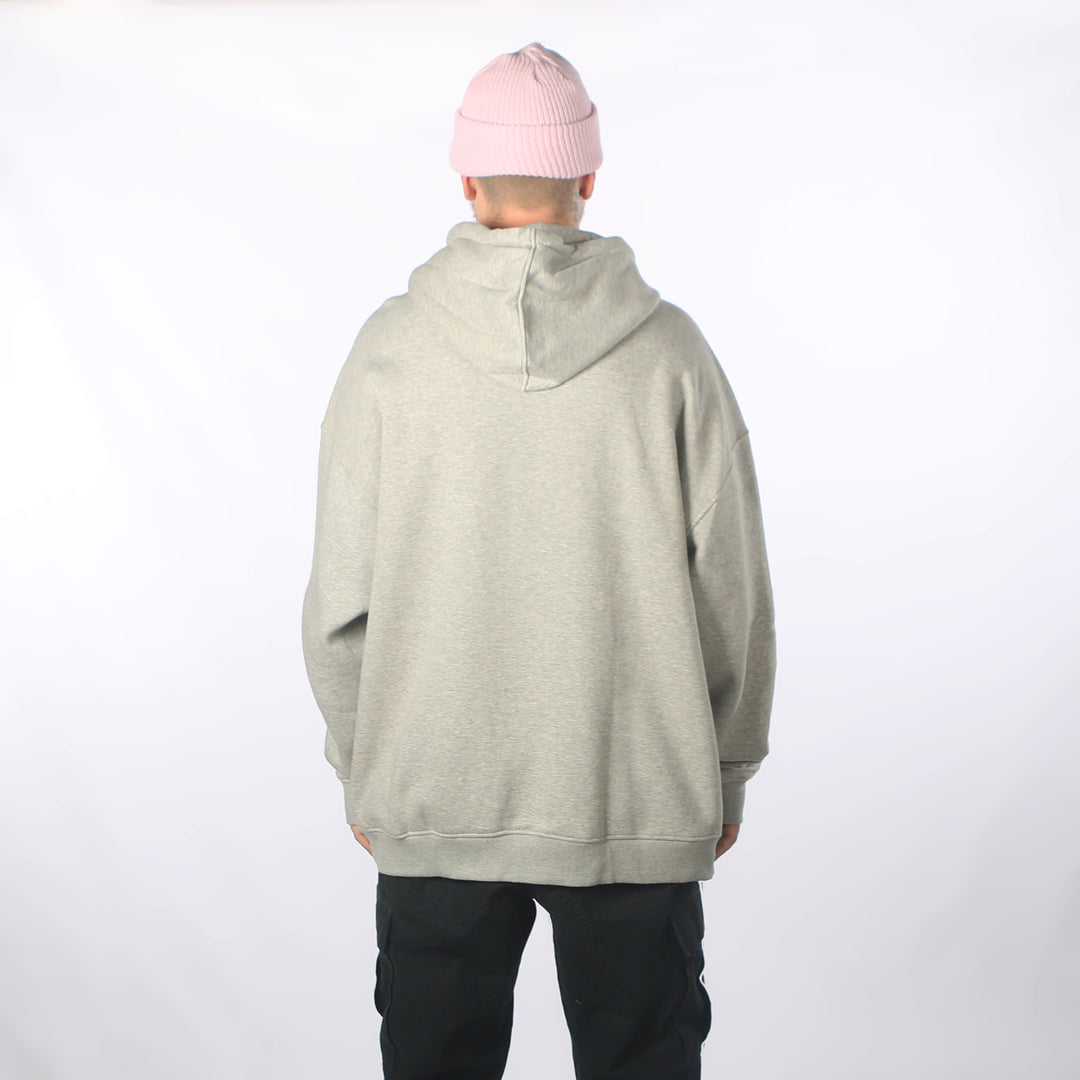 Smash DWR Oversized Hoodie Grey Marle