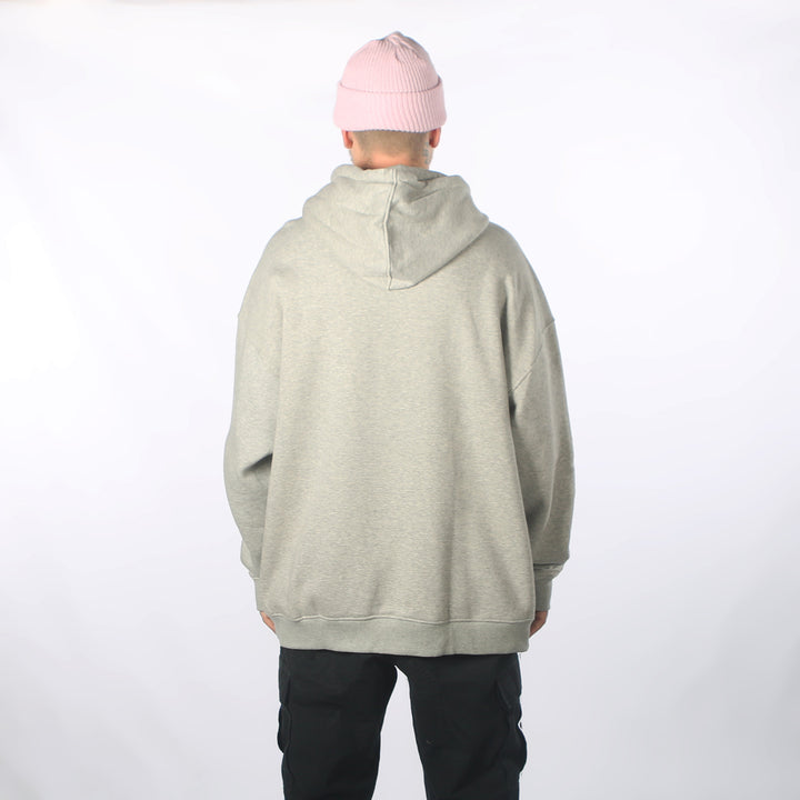 Smash DWR Oversized Hoodie Grey Marle