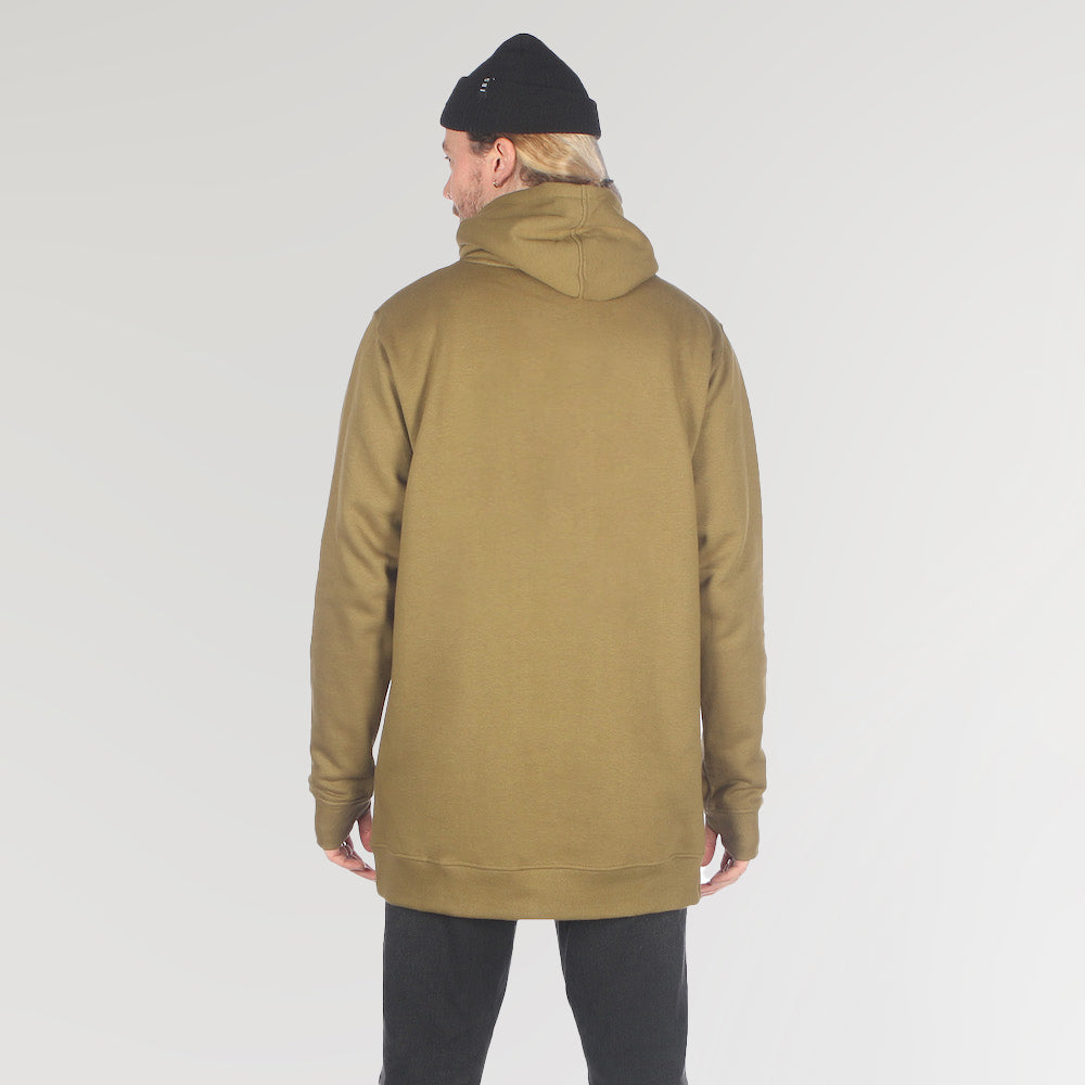 Smooth DWR Shred Fit Hoodie Olive