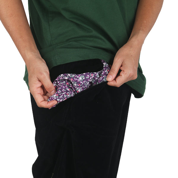 (PRE-ORDER 2-3 WEEKS)  DUB CORDUROY PANTS BLACK