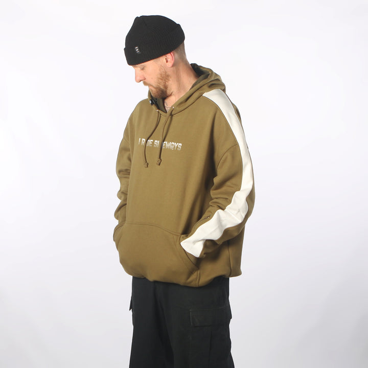 Fast DWR Oversized Hoodie Olive