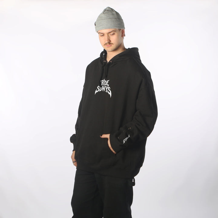 Smash DWR Oversized Hoodie Black
