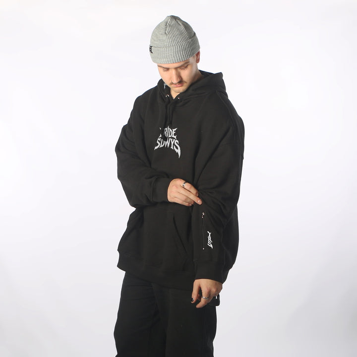 Smash DWR Oversized Hoodie Black