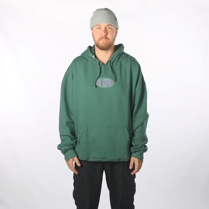 Blue Bird DWR Oversized Hoodie Teal