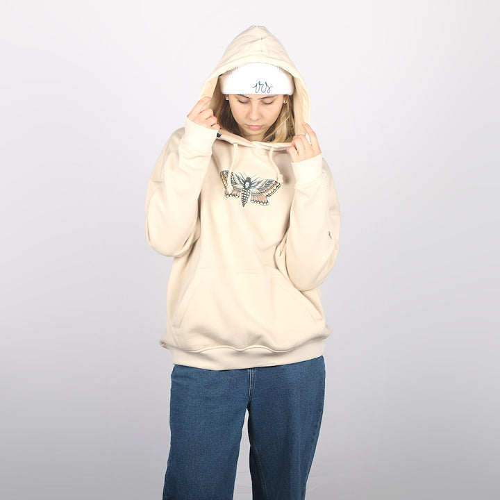 Flutter DWR Oversized Hoodie Tan