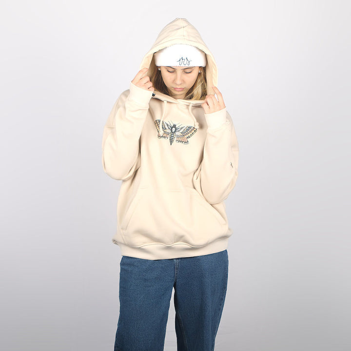 Flutter DWR Oversized Hoodie Tan - Sample