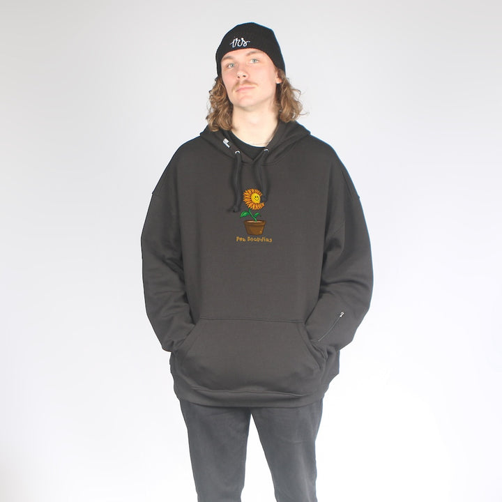 Shine DWR Oversized Hoodie Black