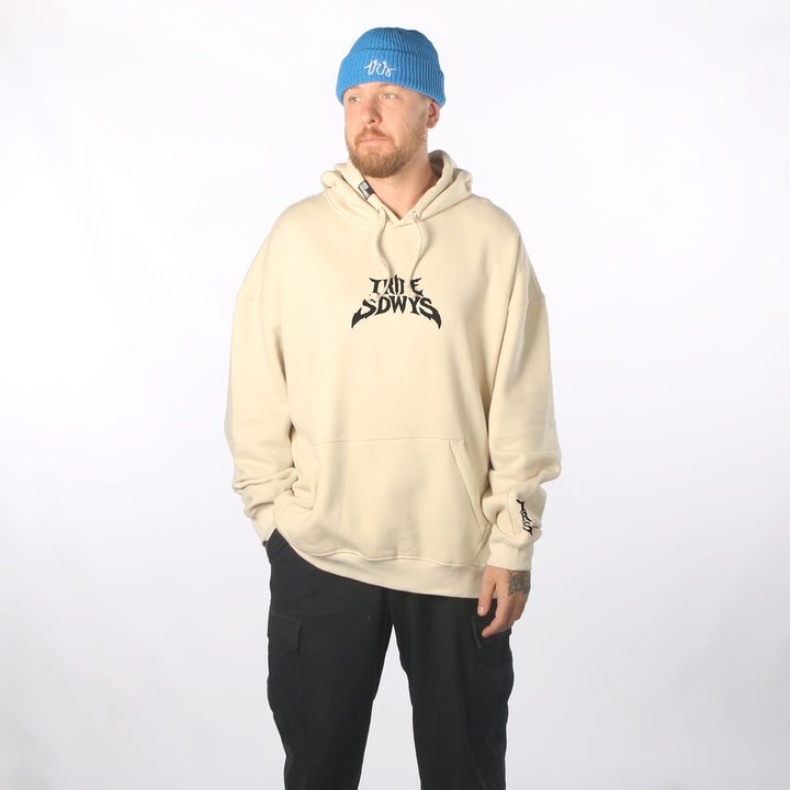 Smash DWR Oversized Hoodie Tan