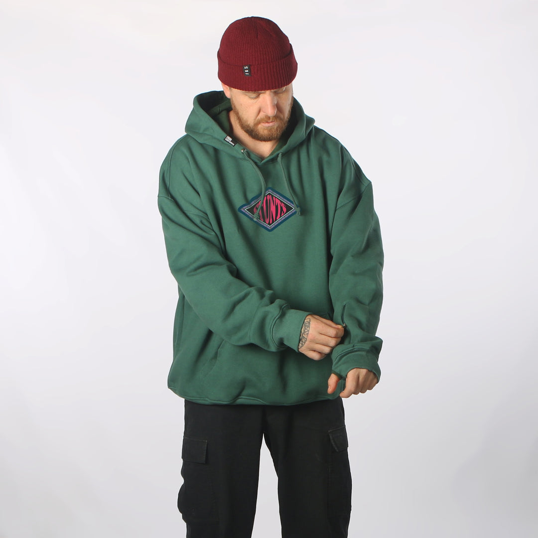 Stoke DWR Oversized Hoodie Teal