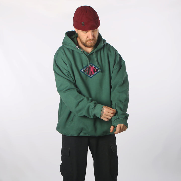 Stoke DWR Oversized Hoodie Teal