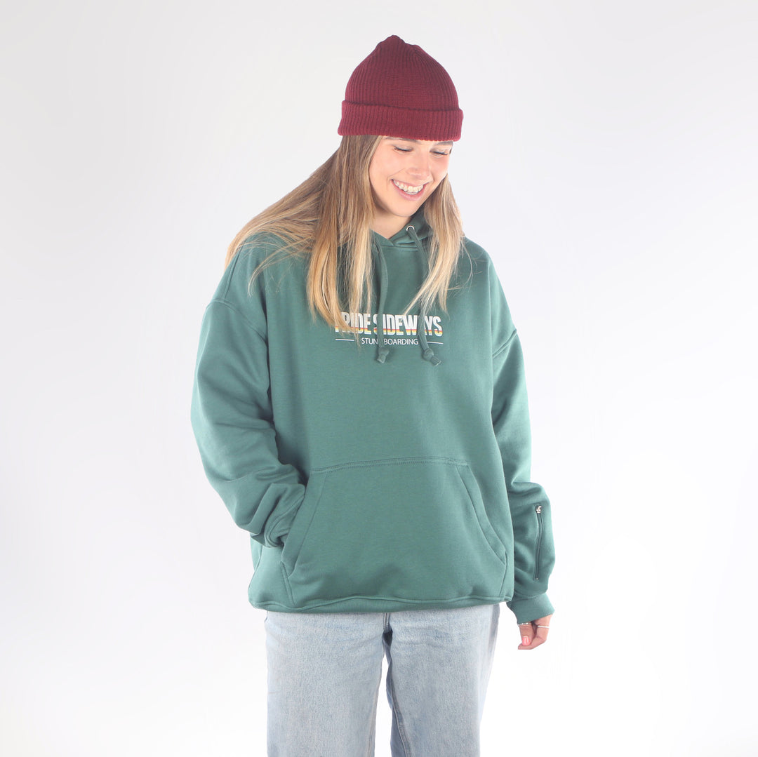Copper DWR Oversized Hoodie Teal